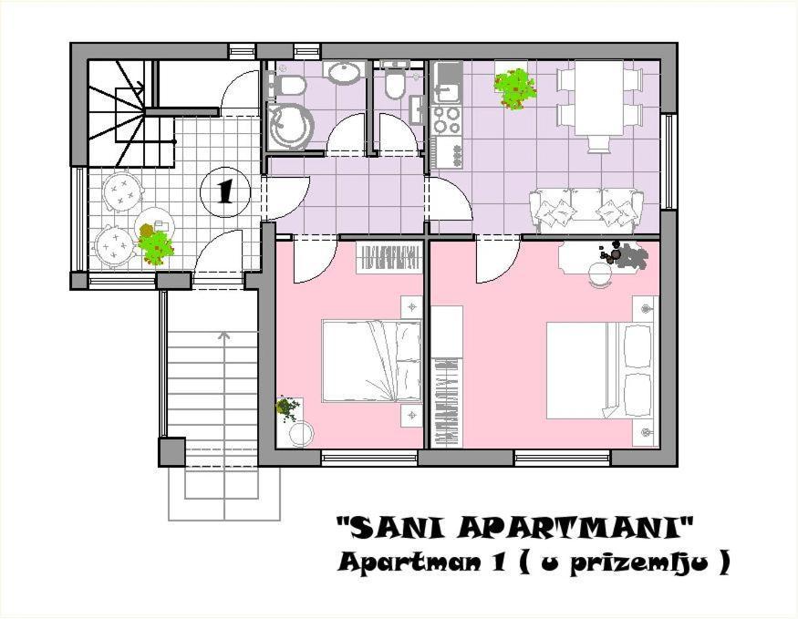 Sani Apartments Sveti Kriz Zacretje Exterior photo